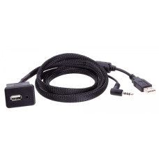 Адаптер для штатних USB/AUX-роз'ємів ACV Opel Antara, Corsa, Chevrolet Aveo (44-1230-001)