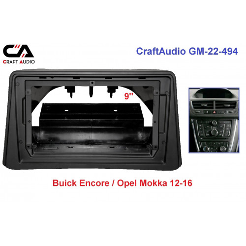 Перехідна рамка CraftAudio GM-22-494 BuickEncore / Opel Mokka 12-16