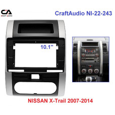 Перехідна рамка CraftAudio NI-22-243 NISSAN X-Trail 2007-2014 10.1"