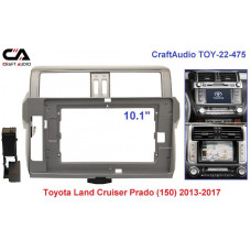 Перехідна рамка CraftAudio TOY-22-475 TOYOTA Land Cruiser Prado (150) 2013-2017 10.1"