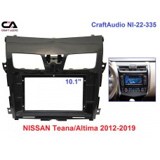 Перехідна рамка CraftAudio NI-22-335 NISSAN Teana/Altima 2012+ 10.1"