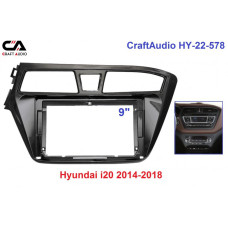 Перехідна рамка CraftAudio HY-22-578 HYUNDAI i20 2014-2018