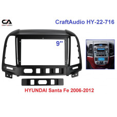 Перехідна рамка CraftAudio HY-22-716 HYUNDAI Santa Fe 2006-2012