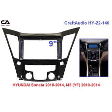 Перехідна рамка CraftAudio HY-22-140 HYUNDAI Sonata 10-14, i45 (YF) 10-14 9"