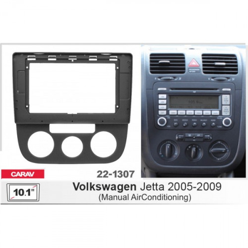 Перехідна рамка Volkswagen Jetta Carav 22-1307 – CARAV – Volkswagen <br><br> Купити в CarAuto – Надійна модель – Зручно отримати у відділенні – Доступна розстрочка – Консультація перед покупкою 