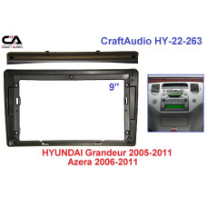 Перехідна рамка CraftAudio HY-22-263 HYUNDAI Grandeur 05-11 / Azera 06 -11 9"