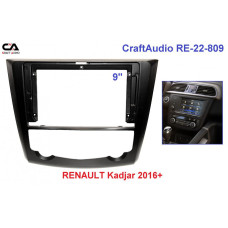 Перехідна рамка CraftAudio RE-22-809 RENAULT Kadjar 2016+ 9"