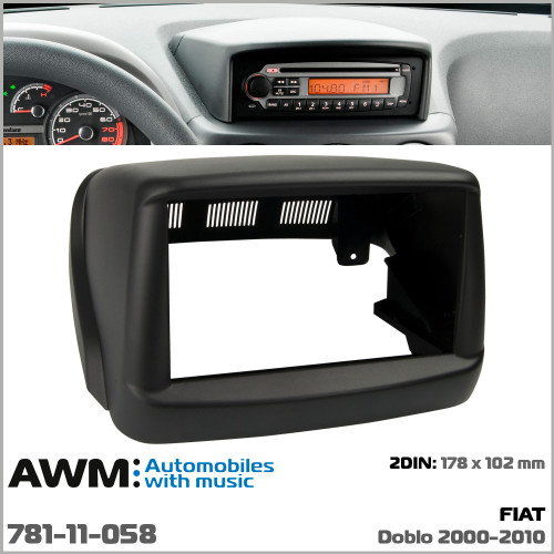 Перехідна рамка AWM Fiat Doblo (781-11-058)