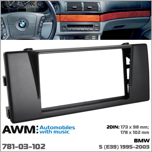 Перехідна рамка AWM BMW 5 (781-03-102) – AWM – BMW <br><br> Купити в CarAuto – Надійна модель – Доставка Новою Поштою – Оплата онлайн – Технічна підтримка після покупки 