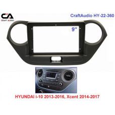 Перехідна рамка CraftAudio HY-22-360 HYUNDAI i10 2013-2016