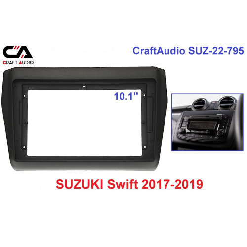 Перехідна рамка CraftAudio SUZ-22-795 SUZUKI Swift 2017-2019 10.1"