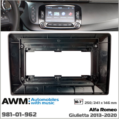 Переходная рамка AWM Alfa Romeo Giulietta AWM 981-01-962