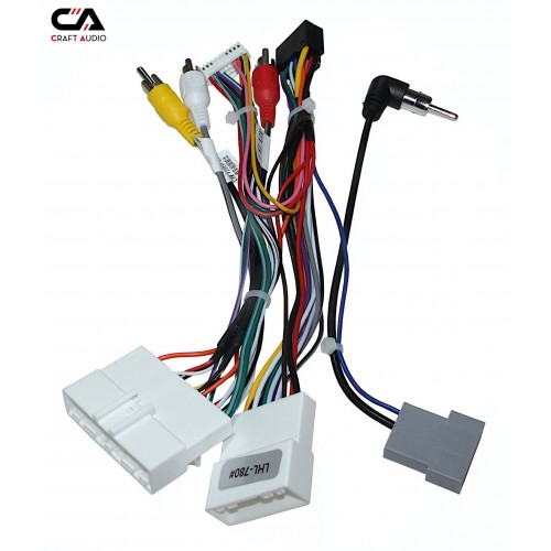 Комплект дротів для магнітол 16PIN CraftAudio NISSAN CB-780# + NS-SS-04A – CraftAudio – Nissan <br><br> Купити в CarAuto – Надійна модель – Зручно отримати у відділенні – Оплата при отриманні – Технічна підтримка після покупки 