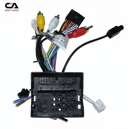 Комплект дротів для магнітол 16PIN CraftAudio PSA CB-312# + RP5-PA-001 Peugeot