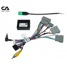 Комплект дротів для магнітол 16PIN CraftAudio HONDA HD CB-654# + HD 12.11