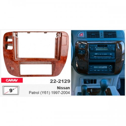 Переходная рамка Carav Nissan Patrol (Y61) Carav 22-330 – CARAV – Перехідні рамки <br><br> Купити в CarAuto – Купуй вигідно – Зручно отримати у відділенні – Оплата онлайн – Сервісна підтримка 