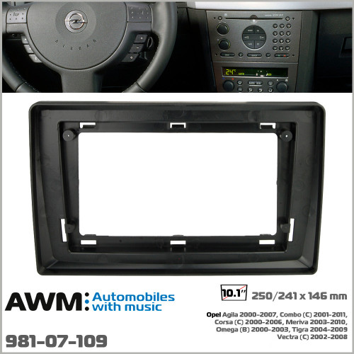 Перехідна рамка AWM Opel, Suzuki Ignis (981-07-109)