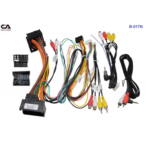 Перехідна рамка з проводкою CraftAudio B-017N BMW 5 series 10-16 9" – CraftAudio – BMW <br><br> Купити в CarAuto – Хіт продажів – Зручно отримати у відділенні – Найкраща ціна сьогодні – Сервісна підтримка 
