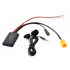 Bluetooth адаптер AUX (6 pin) для Alfa Romeo, Fiat, Lancia, Smart AWM BTM-77