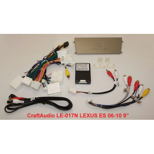 Перехідна рамка з проводкою CraftAudio LE-017N LEXUS ES 06-10 9"