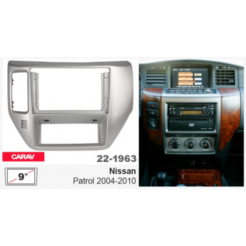 Переходная рамка Carav Nissan Patrol (Y61) Carav 22-1963