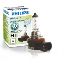 Галогенова лампа PHILIPS 12362LLECOC1 H11 12V 55W PGJ19-2 LLECO