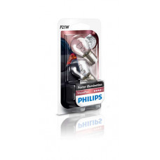 Комплект галогенових ламп кк. PHILIPS 12498VPB2 P21W 12V 21W BA15s VisionPlus