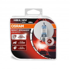 Комплект галогенових ламп OSRAM 9005NBU HB3 60W 12V P20d 10X2 HardDuopet