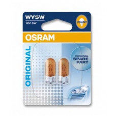 Комплект галогенових ламп OSRAM 2827-02B WY5W 12V W2,1X9,5D 10X2 Blister