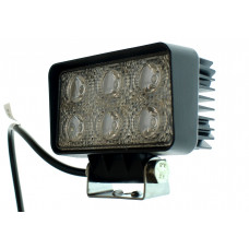 Світлодіодна фара AllLight 09type18W 6chip OSRAM 3535 spot (тонкий радіатор)