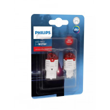 Комплект світлодіодних ламп PHILIPS 11065U30RB2 W21W 12V Ultinon Pro3000 RED