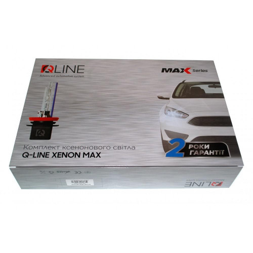 Комплект ксенона QLine Max Light Н4 H/L 4300К