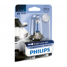 Галогенова лампа PHILIPS 12336CVB1 H3 12V 55W PK22s CristalVision