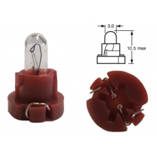 Галогенова лампа RING 509TJBR 14v 60MA T3 (Brown Base) Panel Bulb