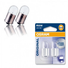 Комплект галогенових ламп OSRAM 5007-02B R5W 12V BA15s 10X2 Blister