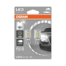 Комплект світлодіодних ламп OSRAM  9212CW Premium W16W 12V W2.1X9.5d 6000K 2 шт. blister