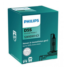 Ксенонова лампа Philips Xenon D5S X-treme Vision gen2 12410XVC1 +150%