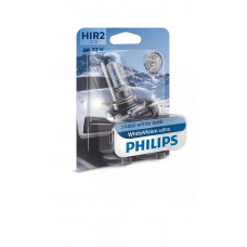 Галогенова лампа PHILIPS 9012WVUB1 HIR2 12V WhiteVision ultra +60% (3700K) B1