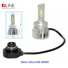 Комплект світлодіодних ламп Qline Ultra D4S 6000K (2шт)