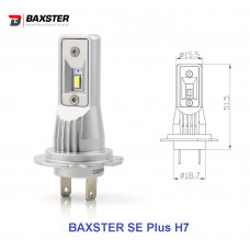 Комплект світлодіодних ламп Baxster SE Plus H7 6000K (2шт)