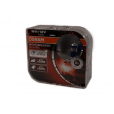 Комплект галогенових ламп OSRAM 64211NBU H11 Night Breaker Unlimited +110% 12V 55W PGJ19-2 HardDuopet