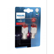 Комплект світлодіодних ламп PHILIPS 11498U30RB2 P21W 12V Ultinon Pro3000 RED