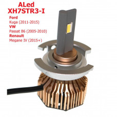 Комплект світлодіодних ламп ALed X H7 6000K 40W XH7STR3-I Ford Kuga 11-15/VW Passat B6/Renault Megane IV (2шт)