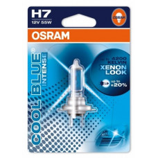 Галогенова лампа OSRAM H7 64210CBI-01B Cool Blue Intense 12V 55W PX26D 10X1 Blister