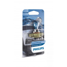 Галогенова лампа PHILIPS 12276WVUB1 PSX24W 12V 55W WhiteVision ultra +60% (3300K) B1