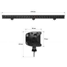 Світлодіодна фара-люстра StarLight 240watt 10-30V IP68 (lsb-lens-240)