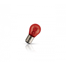 Галогенова лампа кк. PHILIPS 12495CP PR21/5W 12V 21/5W BAW15d Red