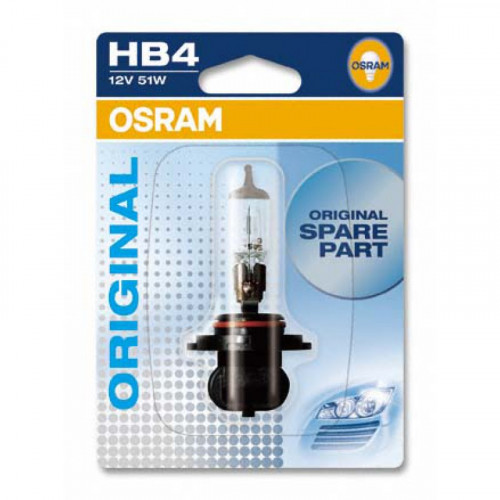 Галогенова лампа OSRAM HB4 9006-01B 51W 12V P22d 10X1 Blister