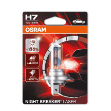 Галогенова лампа OSRAM H7 64210NBL-01B Night Breaker LASER 12V 55W PX26D 10X1 Blister