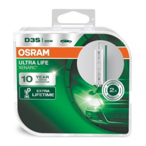 Комплект ксенонових ламп OSRAM 66340 UltraLife Xenarc D3S 85V 35W PK32d-5 HardDuopet